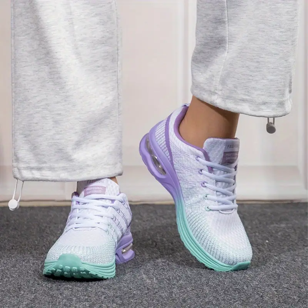 Hildaschritt Orthopädische Schuhe - Violett Türkis