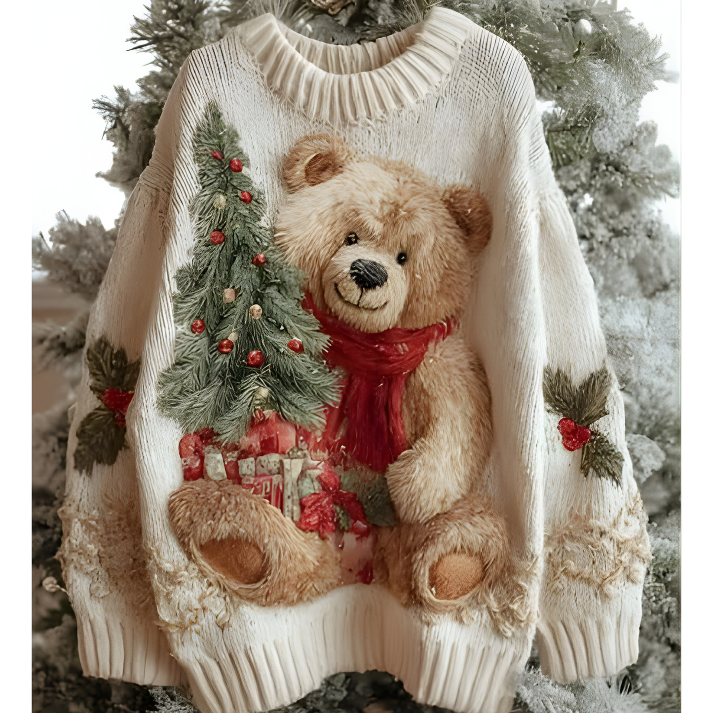 Fenna™ – Kersttrui met feestelijke details