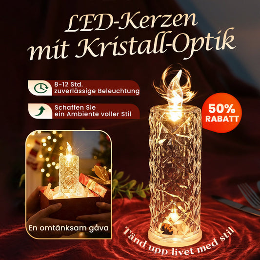 🔥Letzter Tag 49 % Rabatt🎁LED-Kristallkerzenlichter
