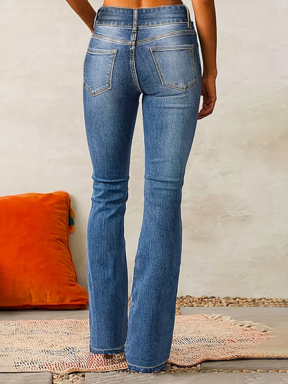 Aya | Hochtaillierte Flared Jeans