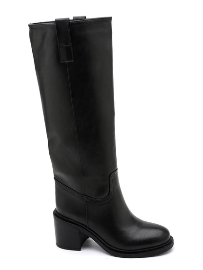 Samira High Black Boots