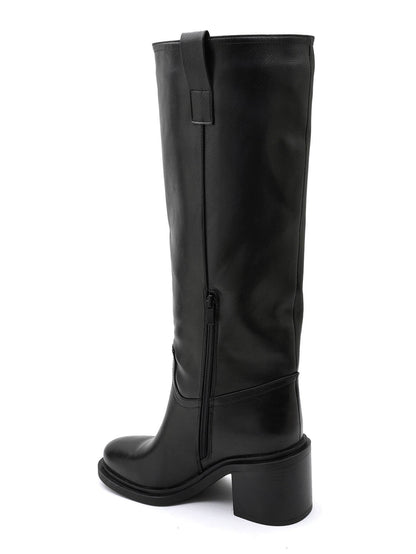 Samira High Black Boots