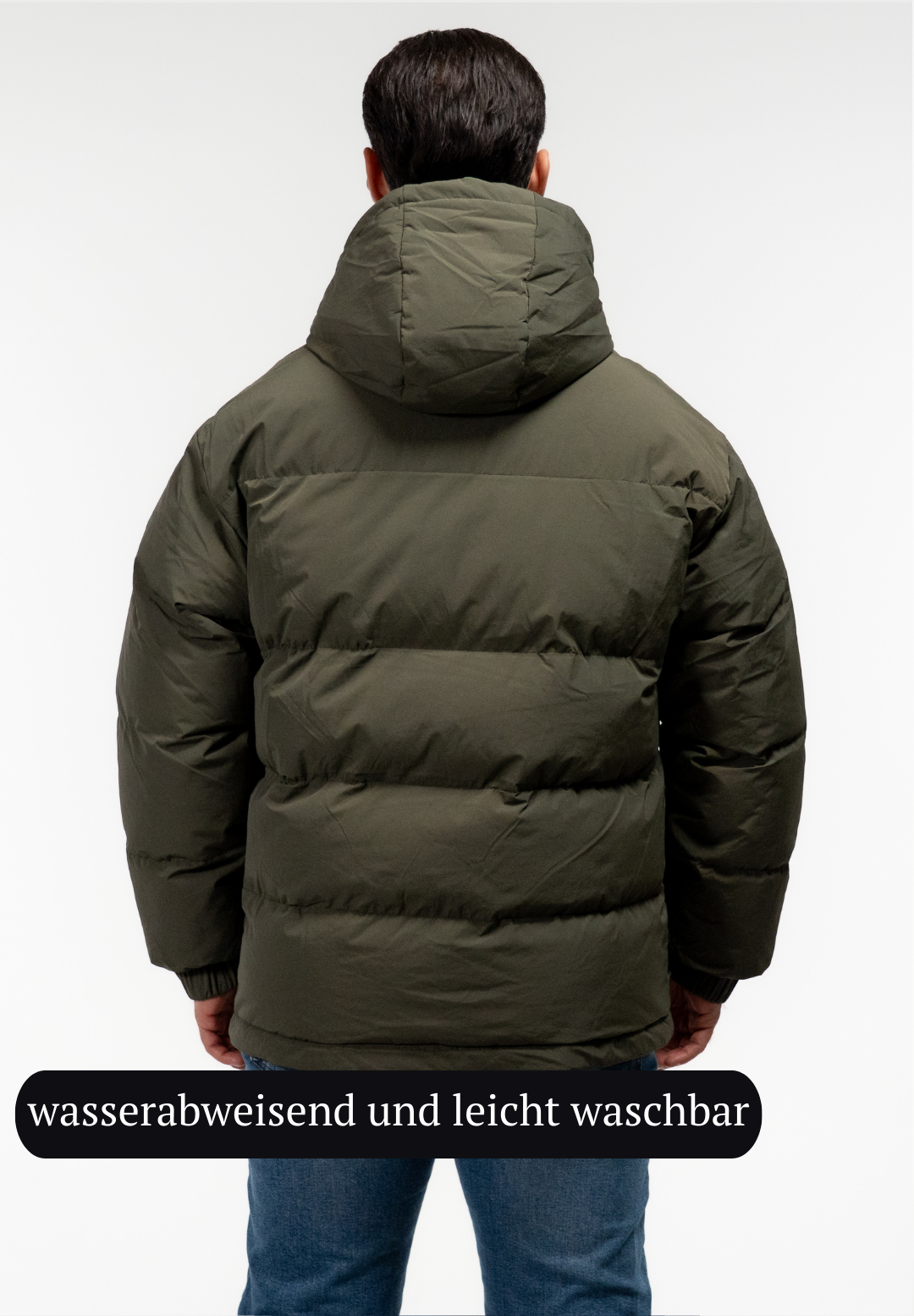 Veluna - beheizte Jacke Men olive grün