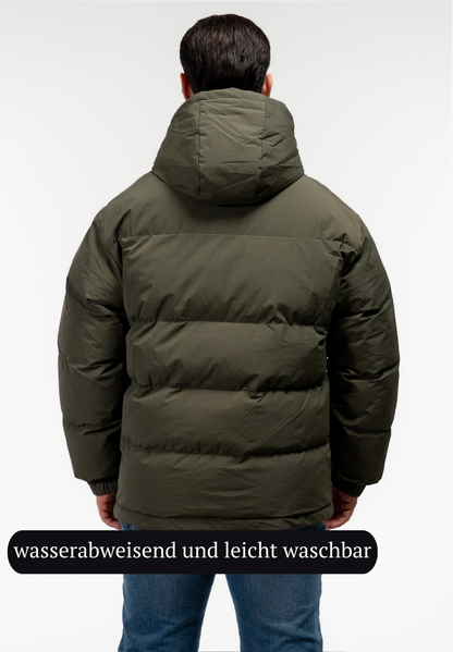 Veluna - beheizte Jacke Men olive grün