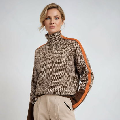 Malou™ – Pullover mit Hohem Kragen
