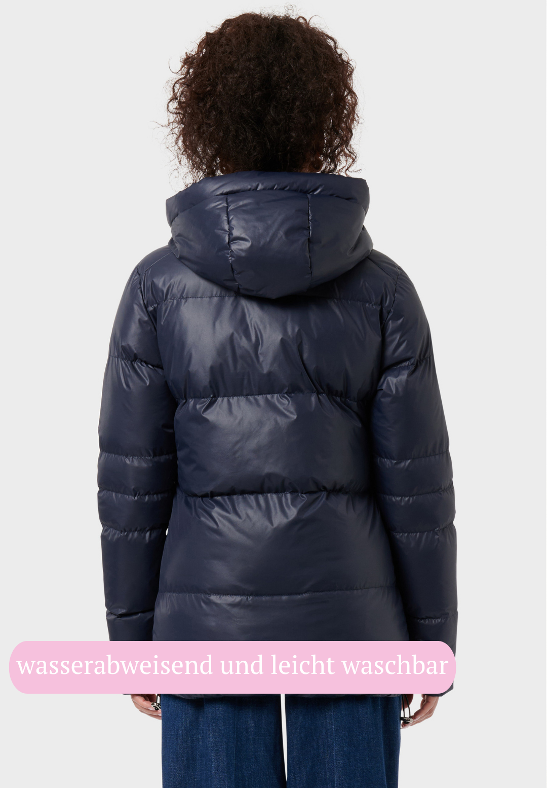 Veluna - beheizte Jacke shiny blau