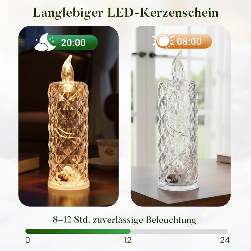 🔥Letzter Tag 49 % Rabatt🎁LED-Kristallkerzenlichter