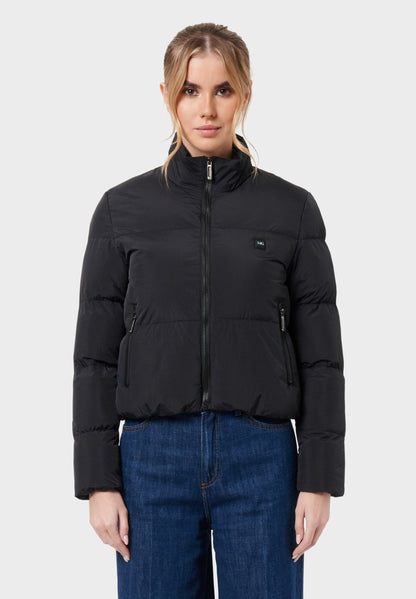 Veluna - beheizte Jacke  schwarz crop