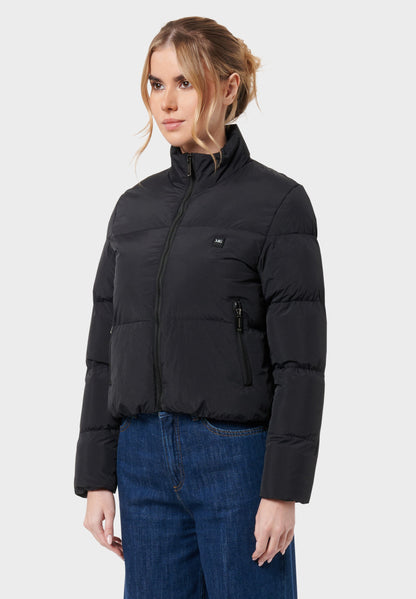 Veluna - beheizte Jacke  schwarz crop