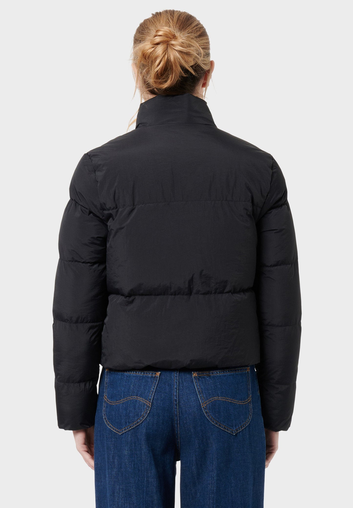 Veluna - beheizte Jacke  schwarz crop