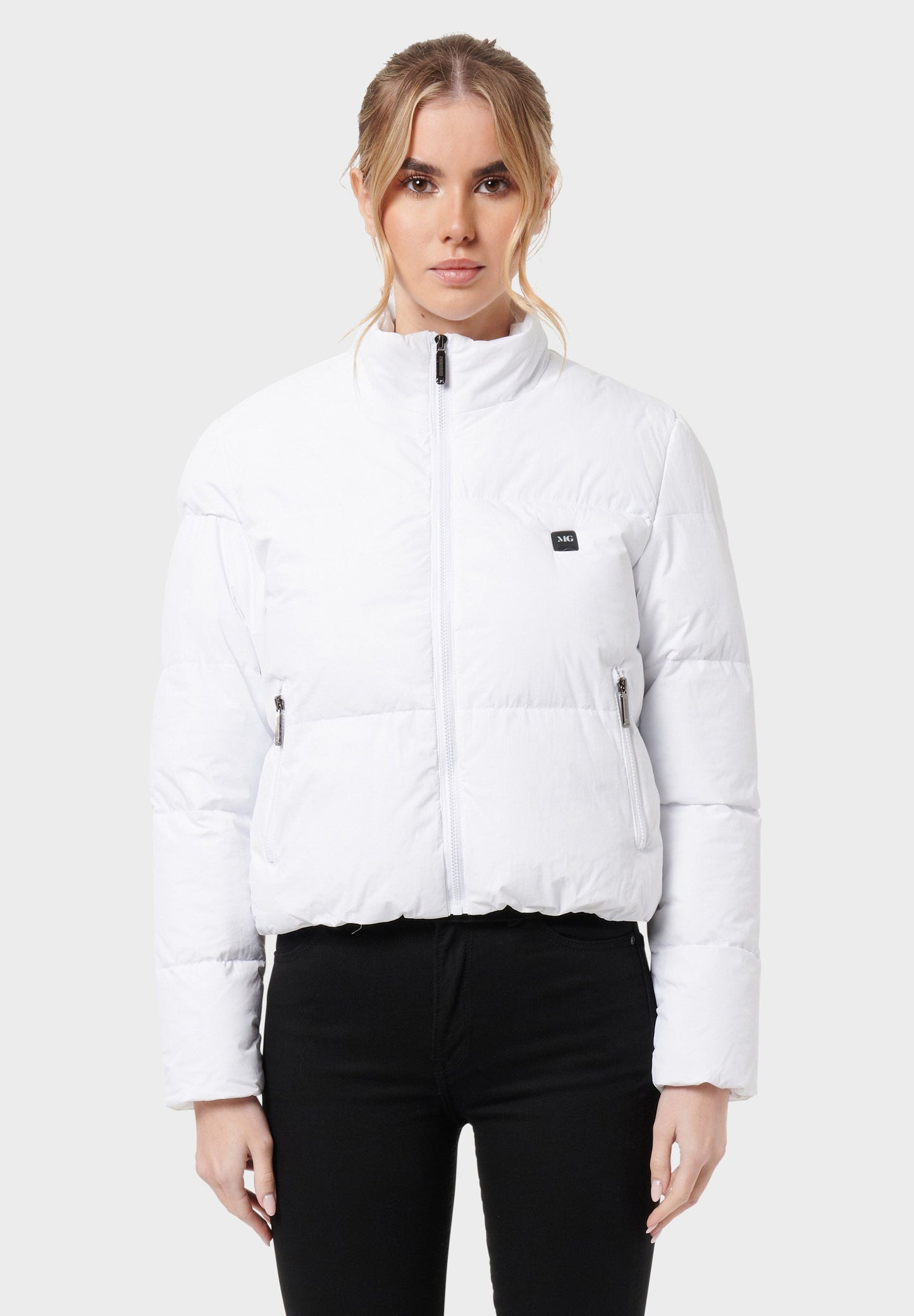 Veluna - beheizte Jacke weiß