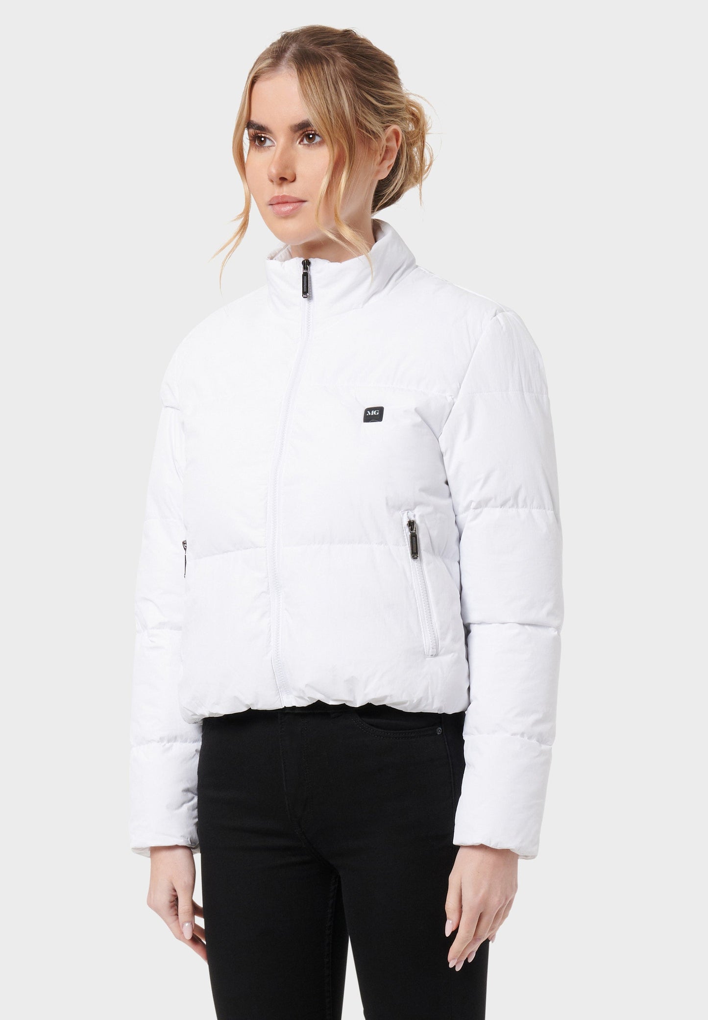 Veluna - beheizte Jacke weiß