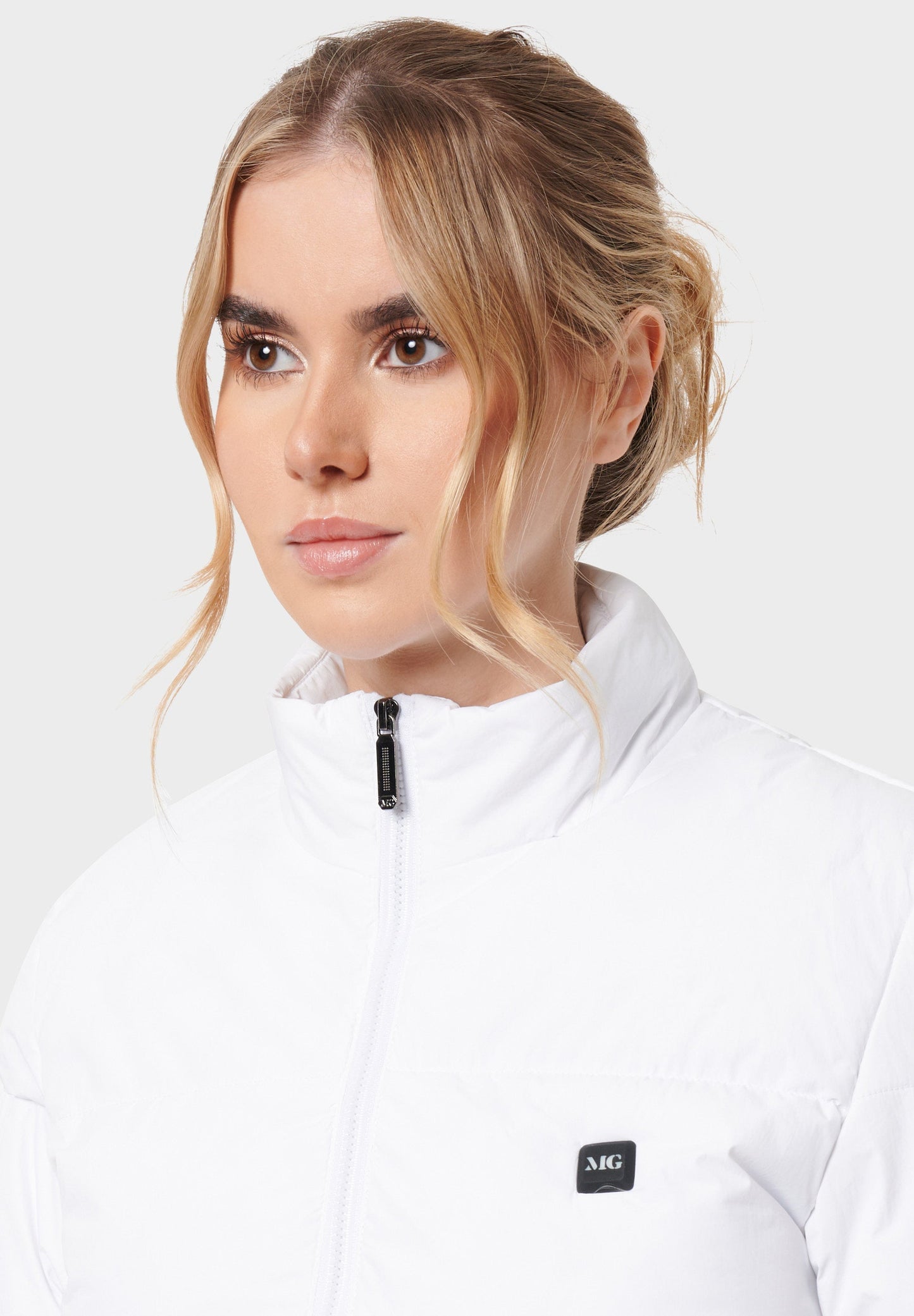 Veluna - beheizte Jacke weiß