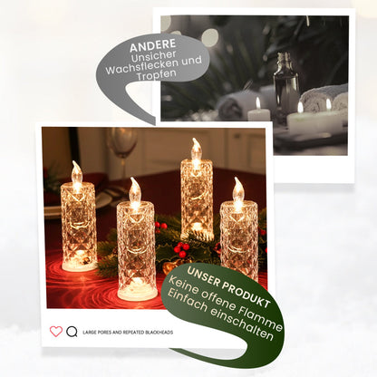 🔥Letzter Tag 49 % Rabatt🎁LED-Kristallkerzenlichter