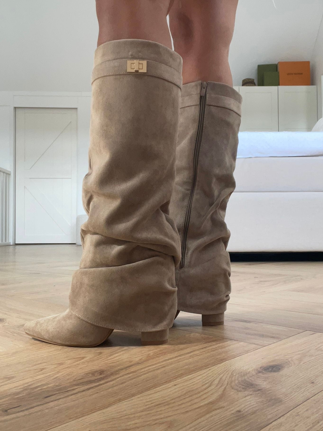 ByNicci Khaki Boots