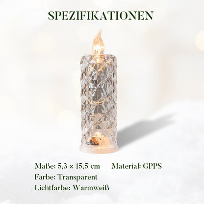 🔥Letzter Tag 49 % Rabatt🎁LED-Kristallkerzenlichter