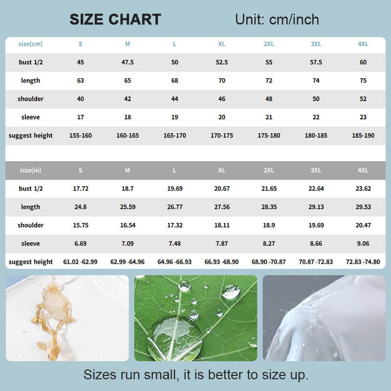 Wasserdichtes und schmutzabweisendes Baumwoll-T-Shirt