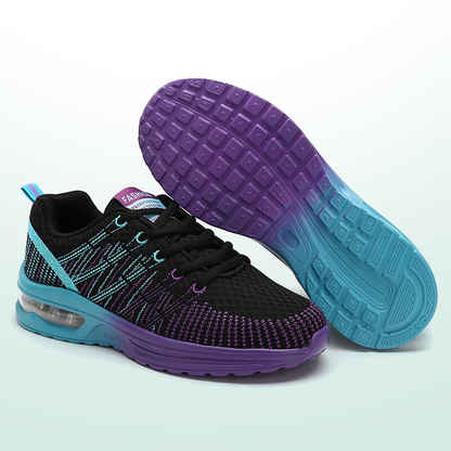 Hildaschritt Orthopädische Schuhe - Schwarz Lila