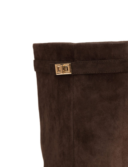 Maya laarzen suède bruin