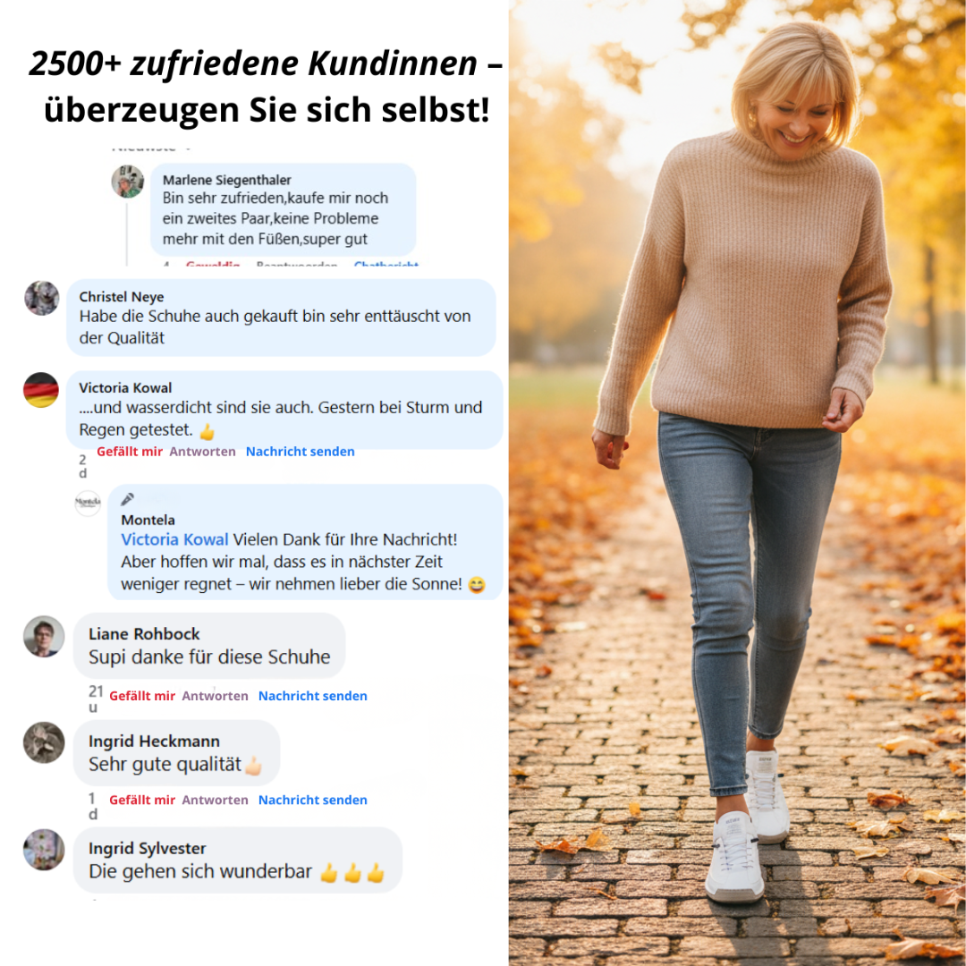 Mia™ – Komfortable & Schmerzfreie Orthopädische Sneakers