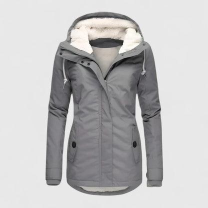 Seravia™ - Wasserdichte Winterjacke mit Kapuze