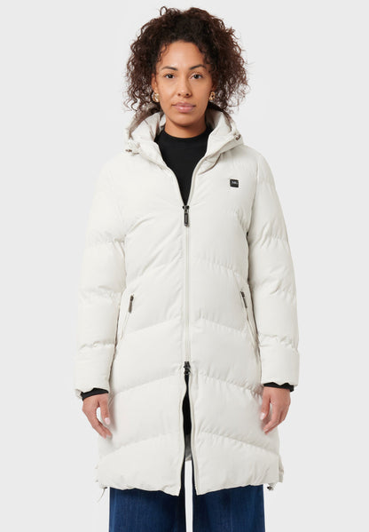 Veluna - beheizte Jacke lang beige