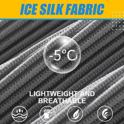 Gestreifte Ice Silk Drape Lounge-Hose für Männer