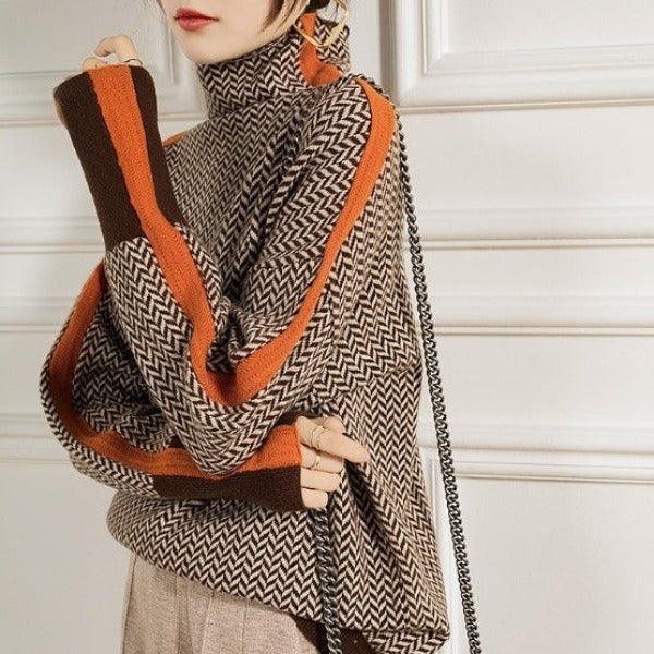 Malou™ – Pullover mit Hohem Kragen