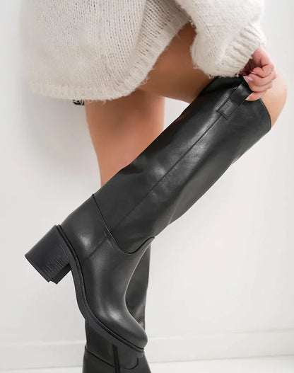 Samira High Black Boots