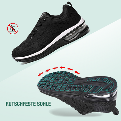 SanoWalk Orthopädische Schuhe - Alles Schwarz