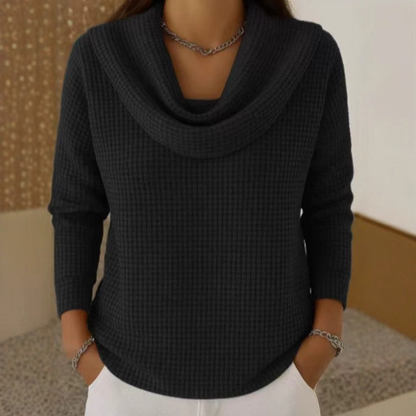 Amber™ –  Waffelstrick-Pullover