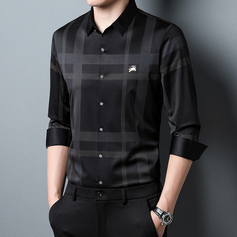 Classic Men's Long Sleeve Shirts - Versatile Wardrobe Staple